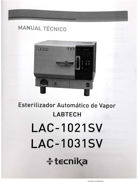 labtech autoclave service manual|LabTech .